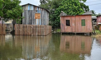 Com cheia do Rio Acre, prefeitura de Rio Branco declara emergência