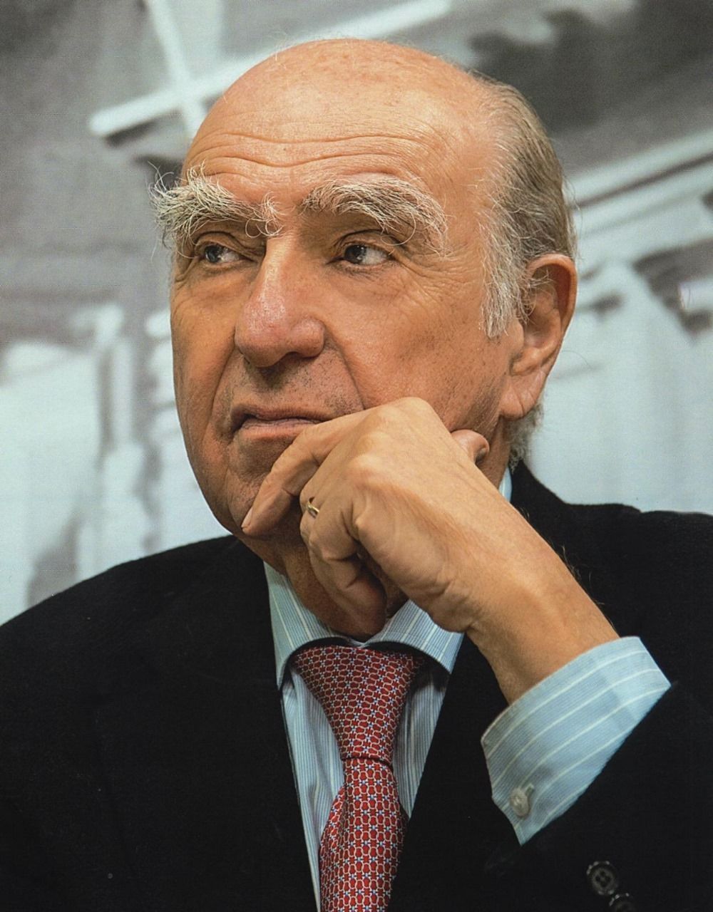 O ex-presidente do Uruguai, Julio María Sanguinetti • Arquivo pessoal