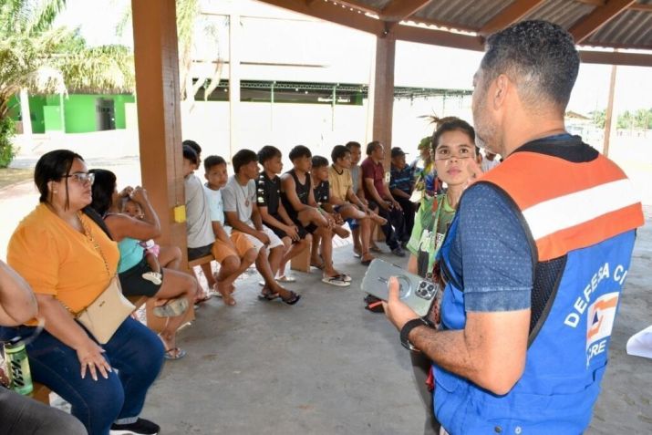 Defesa Civil do Acre presta apoio a pessoas afetadas pelas chuvas • Jean Lopes/CEPDEC