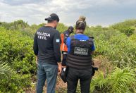 ES: Corpo enterrado em praia pode ser de motorista desaparecido