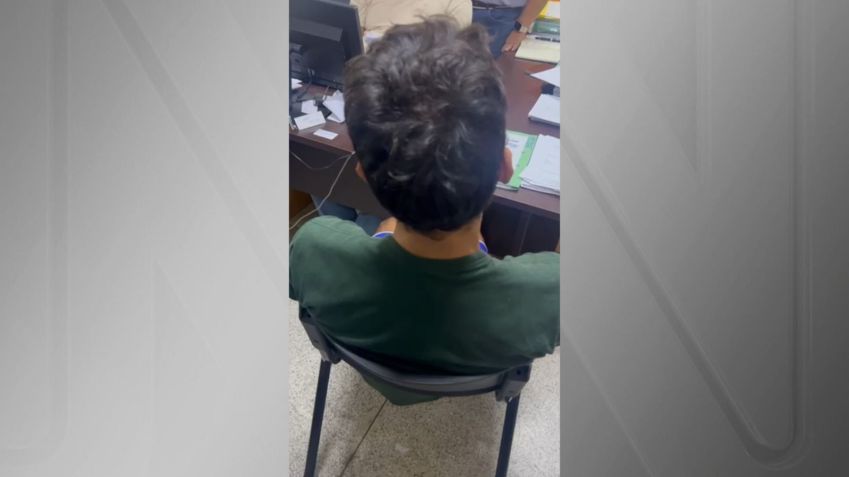 Confissão de Maicol sobre a morte de Vitória • Reprodução