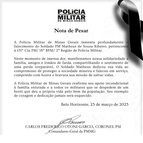 • Polícia Militar de Minas Gerais