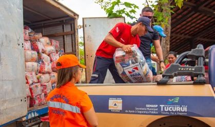 Calamidade pública: moradores do interior do Pará recebem ajuda humanitária