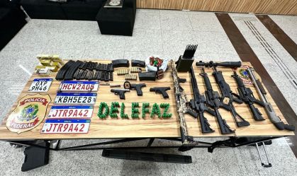 Servidor suspeito de atuar em milícia é preso com arsenal de armas no Pará