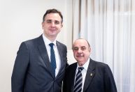 Rodrigo Pacheco sobre Fuad Noman: "Demonstrou seu verdadeiro amor por BH"