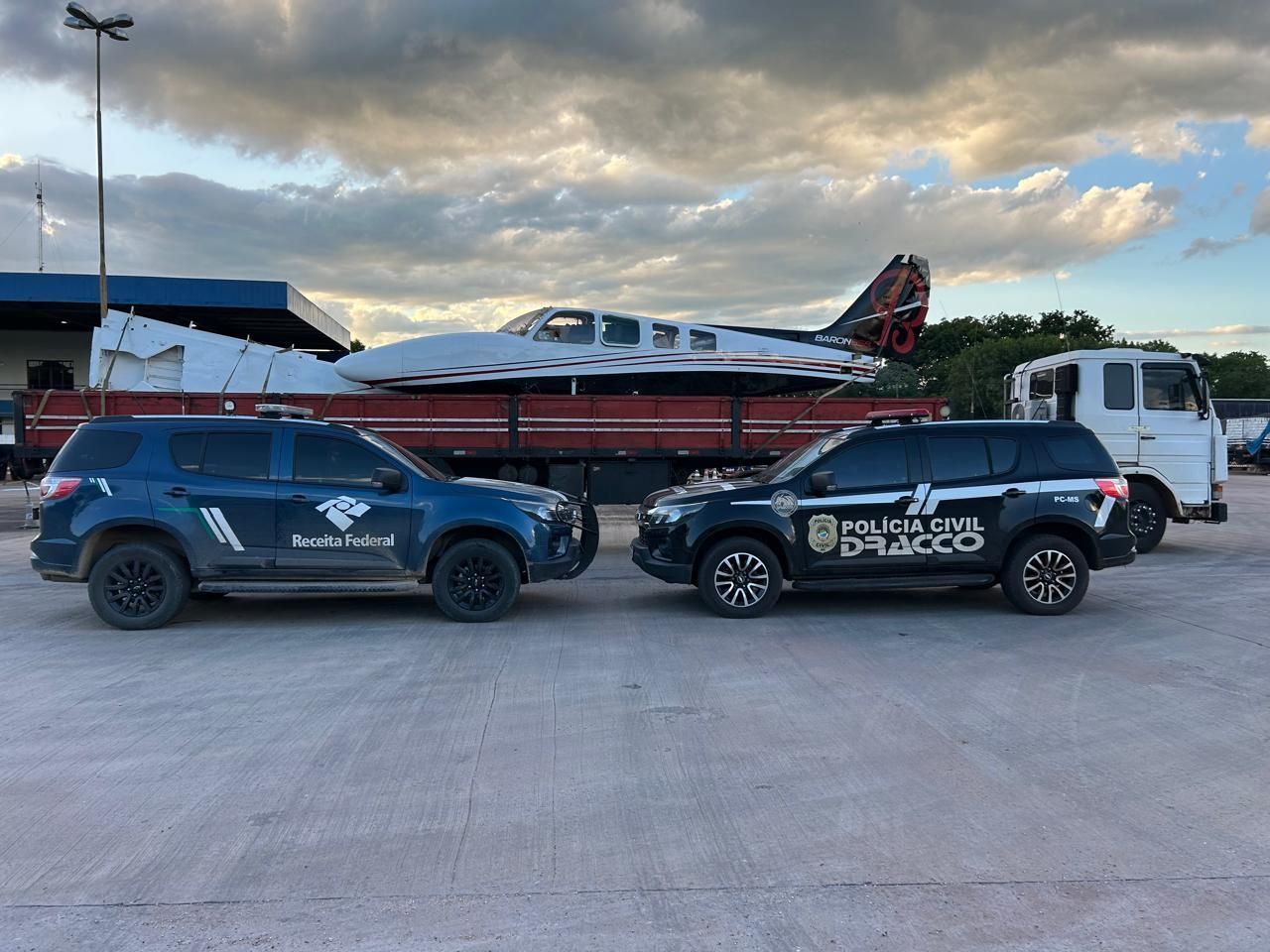 AERONAVE SUSPEITA EXPORTAÇÃO BR BO