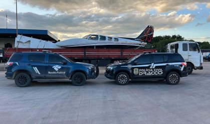 AERONAVE SUSPEITA EXPORTAÇÃO BR BO