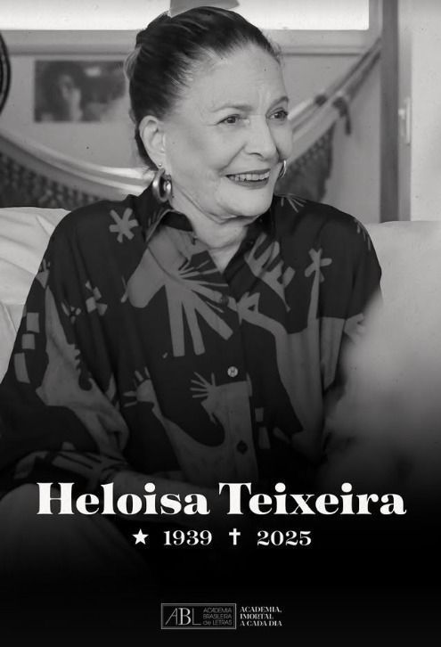 Heloisa Teixeira morre aos 85 anos • Reprodução/ABL