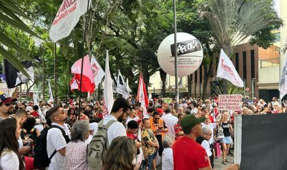 Ato na Avenida Paulista