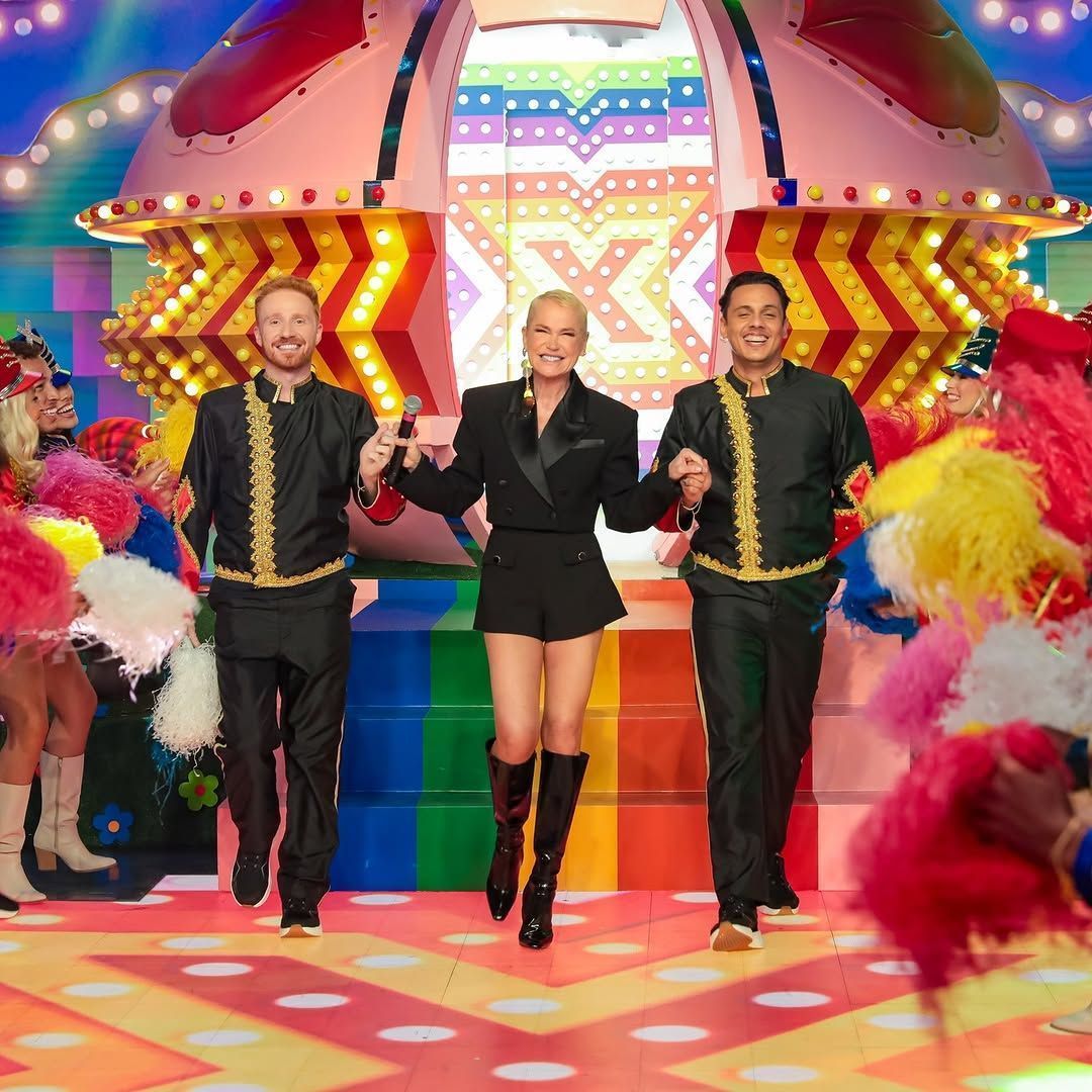 Xuxa participa do "Programa Silvio Santos", do SBT • Divulgação