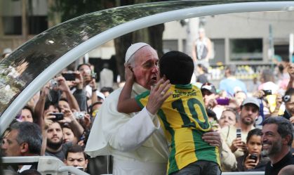 Papa Francisco em visita ao Brasil