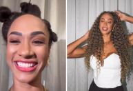 Após BBB 25, Aline muda de visual com ajuda de Camilla; veja como ficou