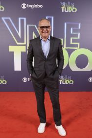 Amauri Soares, diretor-executivo dos Estúdios Globo, na festa de lançamento do remake de &quot;Vale Tudo&quot;