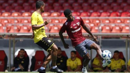 São Paulo venceu o São Bernardo em jogo-treino