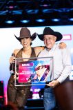 Ana Castela no evento de lançamento da Festa do Peão de Barretos em São Paulo
