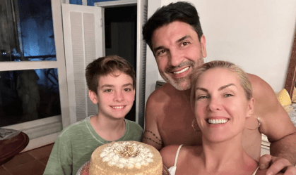 Ana Hickmann celebra aniversário com Edu Guedes: "Melhor da minha vida"