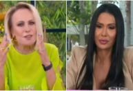 Ana Maria Braga erra nome de Gracyanne durante "Mais Você"