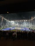 Neo Química Arena com fogos para receber os finalistas do Paulistão