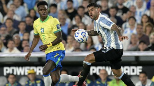 Lance de Argentina x Brasil