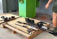 PF e Exército Brasileiro destroem armas apreendidas no Amazonas