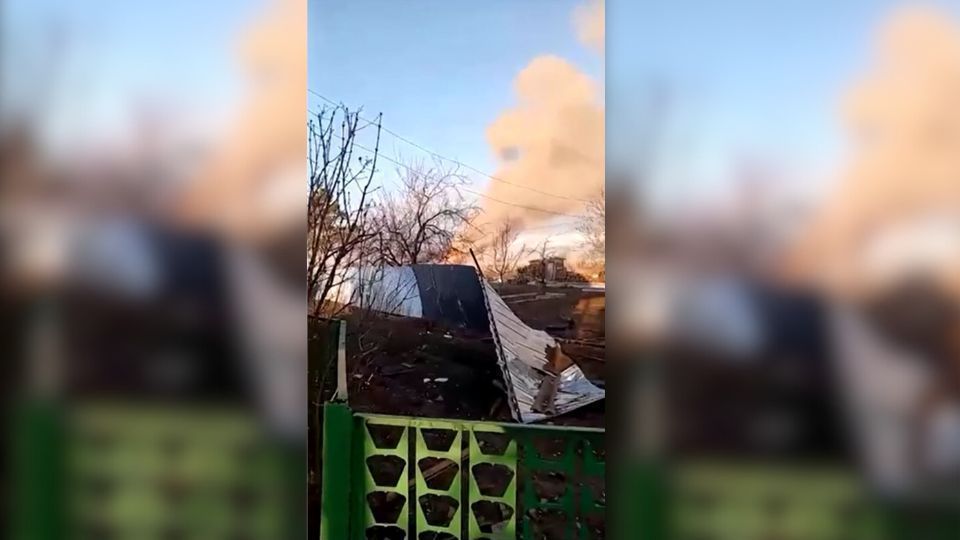Região de Engels após ataque drones ucranianos.
