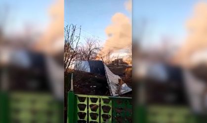Região de Engels após ataque drones ucranianos.
