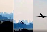 Vídeo: Avião da Azul arremete ao tentar pousar no Aeroporto de Guarulhos