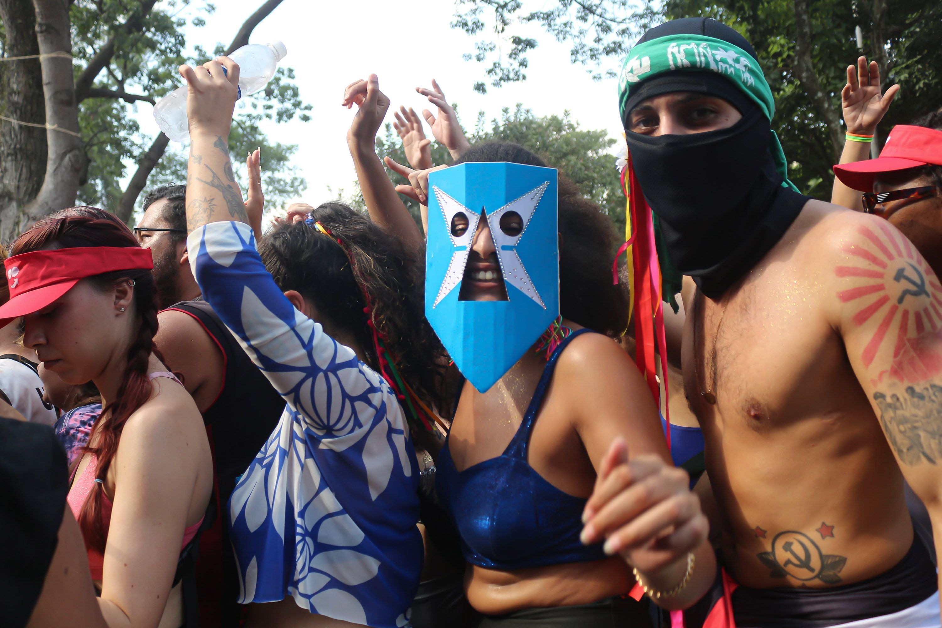 Bloco "Navio Pirata", do BaianaSystem, em SP
