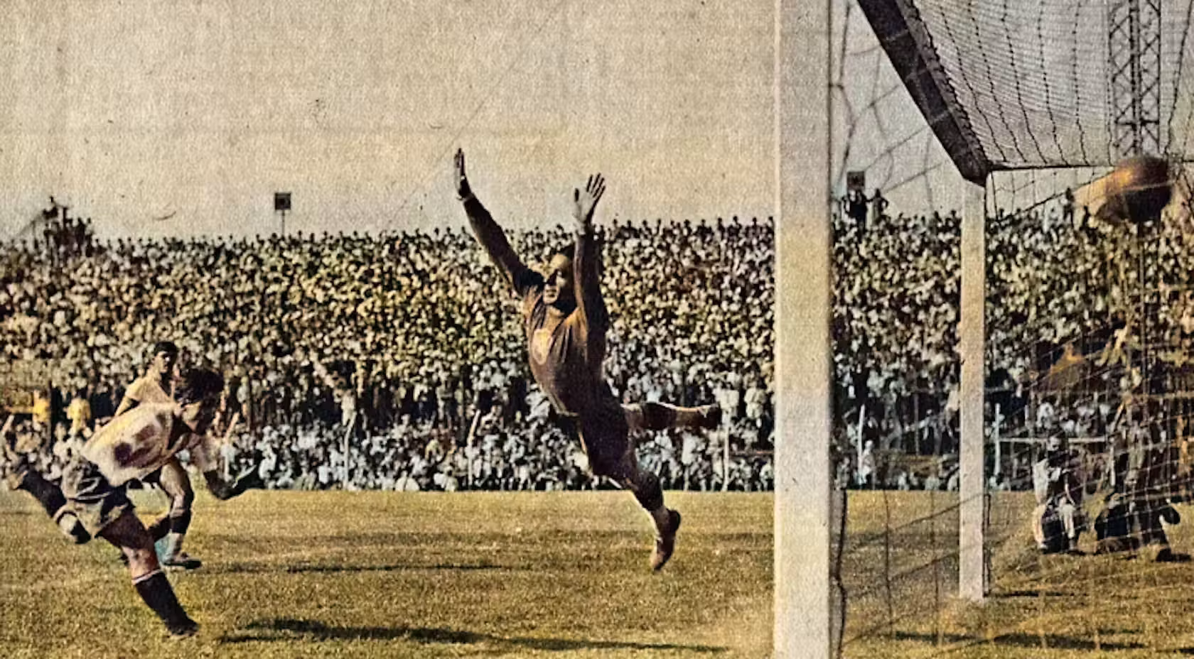 Emilio Baldonedo marcou seis gols contra o Brasil