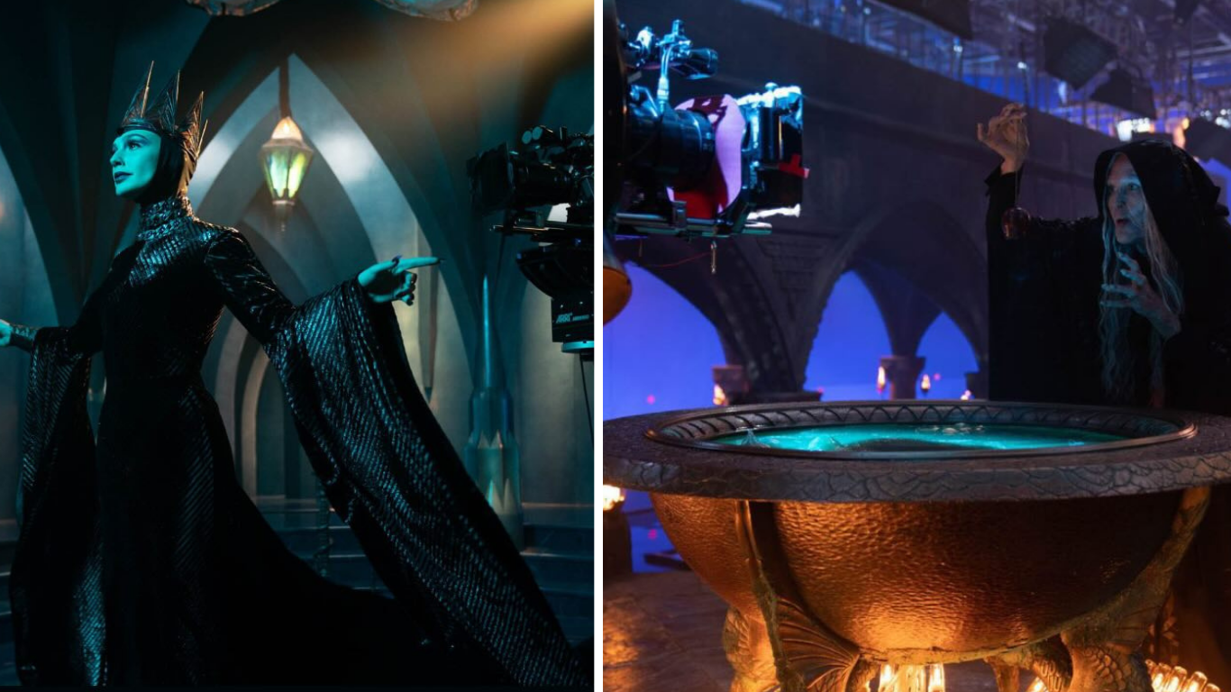 bastidores branca de neve gal gadot