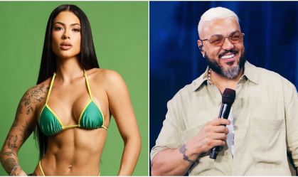 Web invade perfil de namorada de Belo após reencontro com Gracyanne