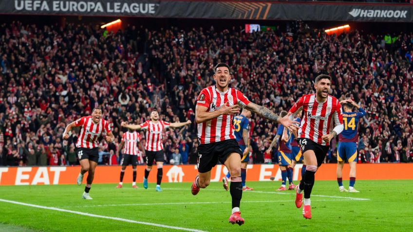 Yuri Berchiche marcou em classificação do Bilbao • Foto: Divulgação/ @AthleticClub