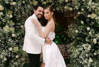 Ex-BBB Bil Araújo se casa com Adriana Yanca: "Somos um só"