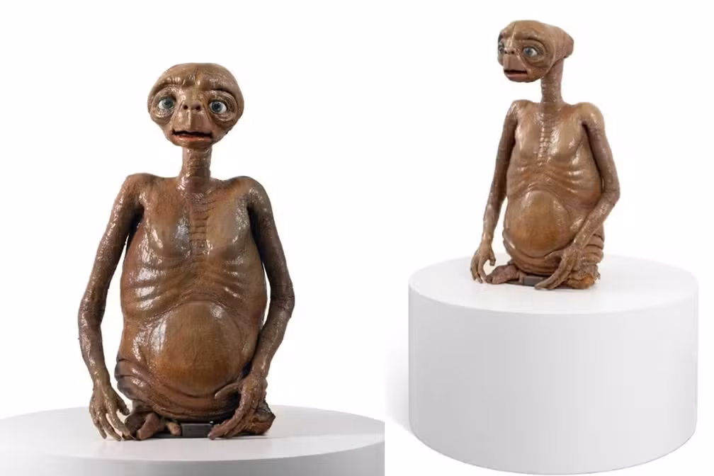 Boneco original de “E.T. O Extraterrestre” vai a leilão milionário