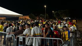 Torcida colombiana marca presença na Arena BRB Mané Garrincha