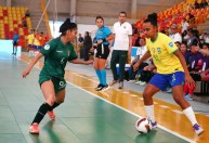 Brasil atropela Bolívia na abertura da Copa América Feminina de Futsal