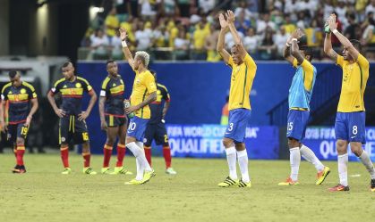 Brasil nunca perdeu em casa para a Colômbia nas Eliminatórias; veja