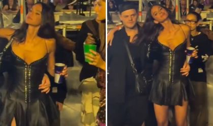 Bruna Marquezine no 2º dia de Lollapalooza