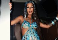 Grávida, Brunna Gonçalves mostra adaptações à fantasia de Carnaval