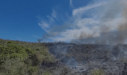 BA: incêndio florestal atinge Parque Nacional da Chapada Diamantina