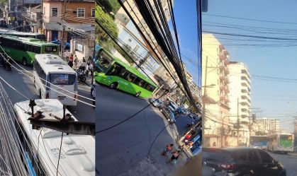 Ônibus são sequestrados e usados como barricadas no RJ