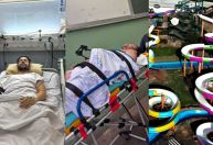 Homem cai de toboágua e fratura cinco ossos em parque aquático no Paraná
