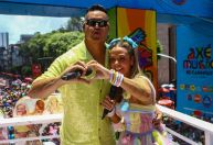 Carla Perez celebra 30 anos de carreira ao lado de Xanddy; veja fotos