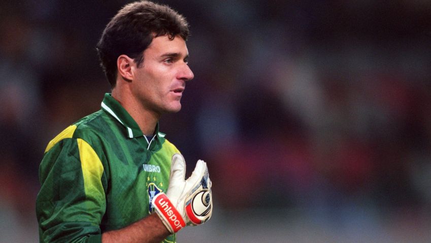 Carlos Germano em ação pela Seleção Brasileira • Neal Simpson/EMPICS via Getty Images