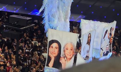 Fernanda Torres e Fernanda Montenegro são homenageadas na Sapucaí