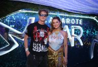 Pedro Novaes faz show no Carnaval do Rio e é tietado por Letícia Spiller