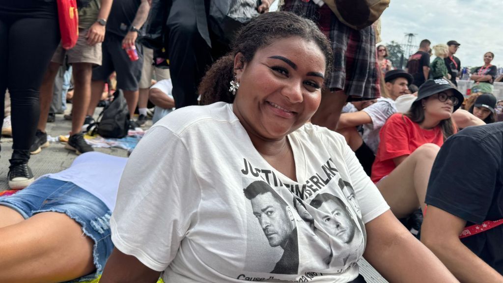 Carol Carvalho contou como reagiu à notícia de que o show de Justin Timberlake no Lollapalooza não terá transmissão • Nicoly Bastos/CNN
