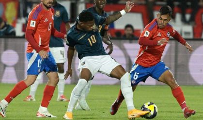 Eliminatórias: Chile e Equador empatam sem gols em Santiago
