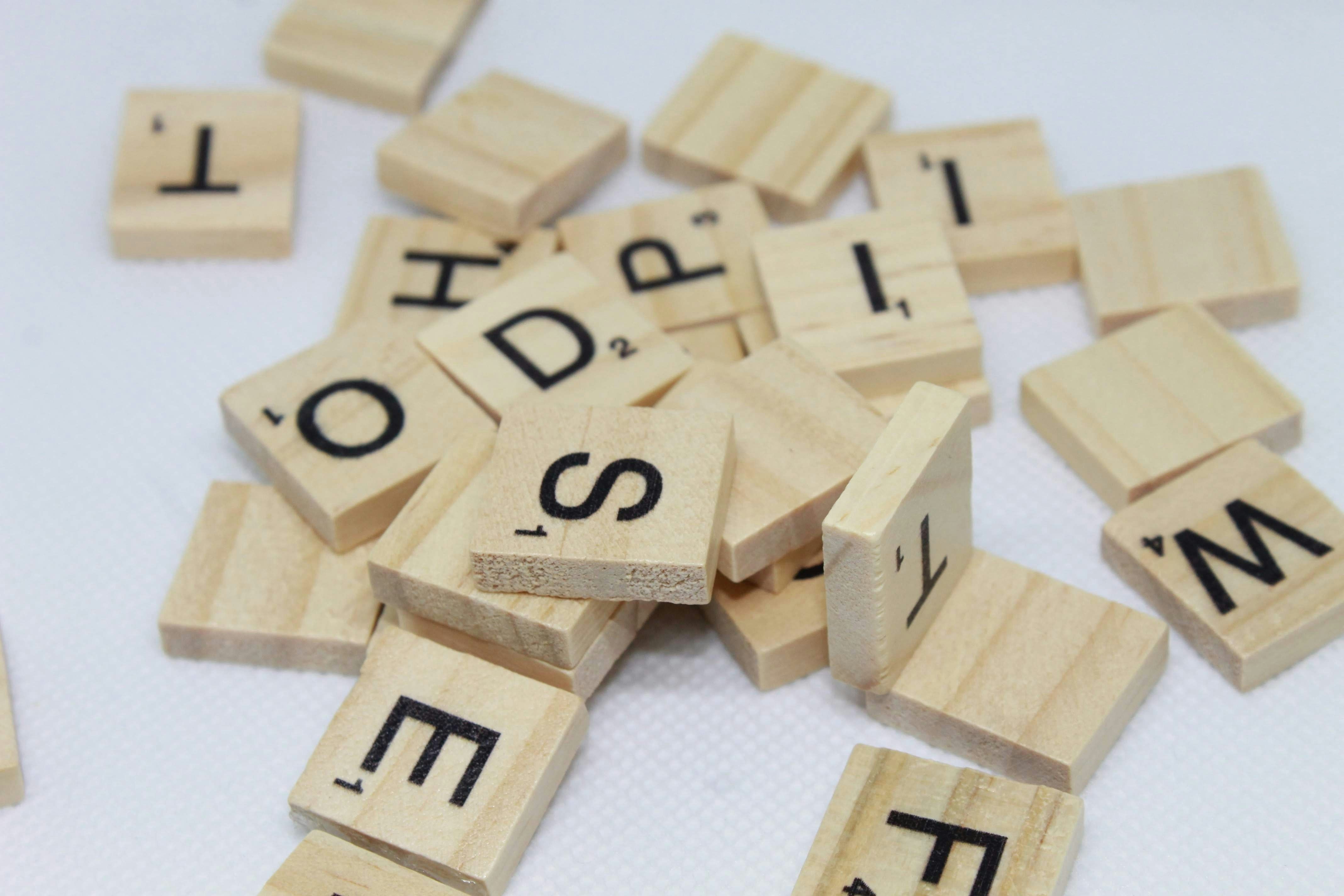 Jogo Scrabble, letras, palavras, jogo, tabuleiro