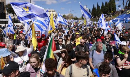 Israelenses realizam protesto contra Netanyahu após retomada da guerra